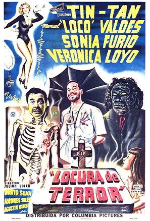 Locura de terror - Mexican Movie Poster (thumbnail)