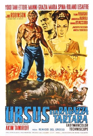 Ursus e la ragazza tartara - Italian Movie Poster (thumbnail)