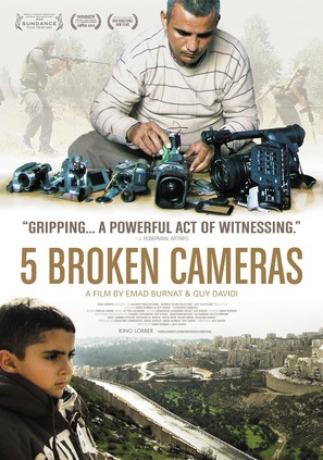 Five Broken Cameras - Movie Poster (thumbnail)
