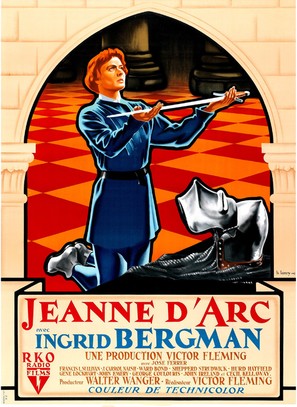 Joan of Arc - French Movie Poster (thumbnail)