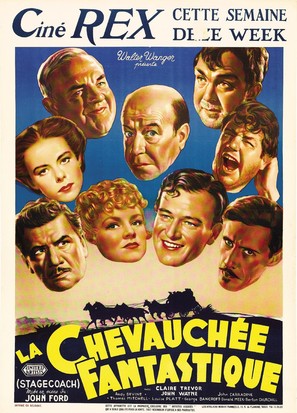 Stagecoach - Belgian Movie Poster (thumbnail)