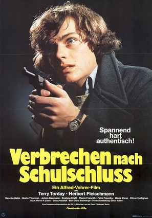 Verbrechen nach Schulschlu&szlig; - German Movie Poster (thumbnail)