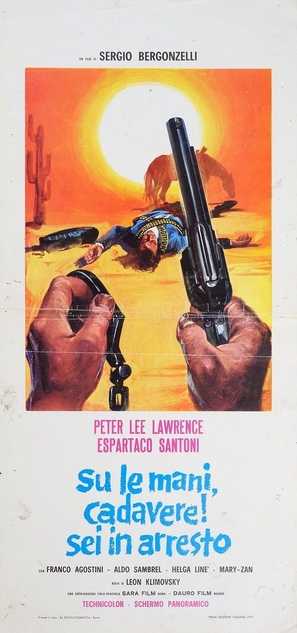 Su le mani, cadavere! Sei in arresto - Italian Movie Poster (thumbnail)