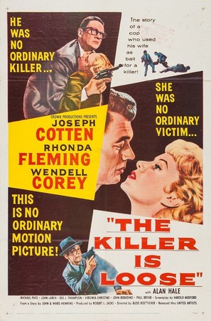 The Killer Is Loose - Movie Poster (thumbnail)