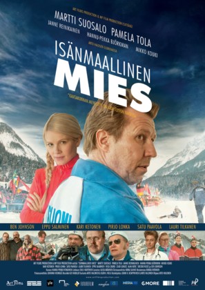 Is&auml;nmaallinen mies - Finnish Movie Poster (thumbnail)