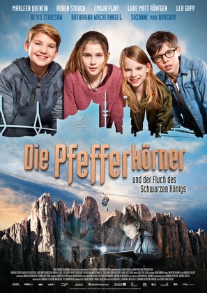 Die Pfefferk&ouml;rner und der Fluch des schwarzen K&ouml;nigs - German Movie Poster (thumbnail)