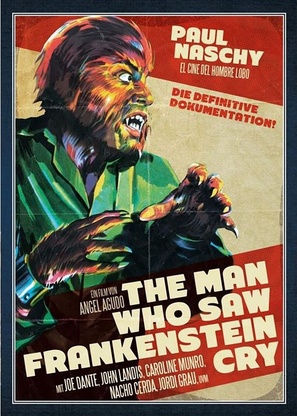 The Man Who Saw Frankenstein Cry - German DVD movie cover (thumbnail)