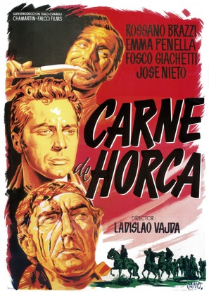 Carne de horca - Spanish Movie Poster (thumbnail)