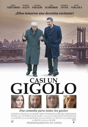 Fading Gigolo - Chilean Movie Poster (thumbnail)