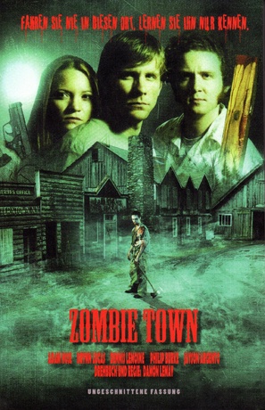 Zombie Town - German DVD movie cover (thumbnail)