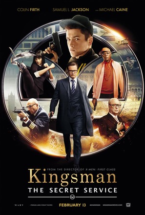 Kingsman: The Secret Service - Theatrical movie poster (thumbnail)