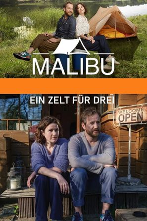 Malibu - Ein Zelt f&uuml;r drei - German Movie Cover (thumbnail)