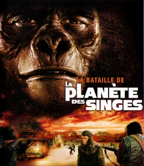 Battle for the Planet of the Apes - French Blu-Ray movie cover (thumbnail)