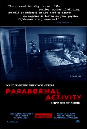 Paranormal Activity - Movie Poster (thumbnail)