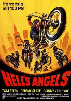 Hell&#039;s Angels &#039;69 - German Movie Poster (thumbnail)