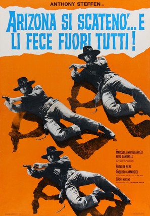 Arizona si scaten&ograve;... e li fece fuori tutti - Italian Movie Poster (thumbnail)