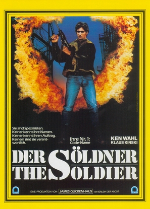 The Soldier - German Movie Poster (thumbnail)