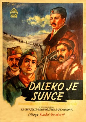 Daleko je sunce - Yugoslav Movie Poster (thumbnail)