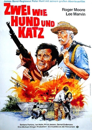 Shout at the Devil - German Movie Poster (thumbnail)