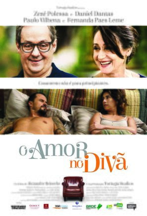 O Amor no Div&atilde; - Brazilian Movie Poster (thumbnail)