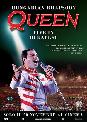 Var&aacute;zslat - Queen Budapesten - Italian Re-release movie poster (thumbnail)