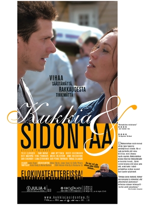 Kukkia &amp; sidontaa - Finnish Movie Poster (thumbnail)