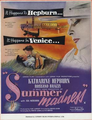 Summertime - British Movie Poster (thumbnail)