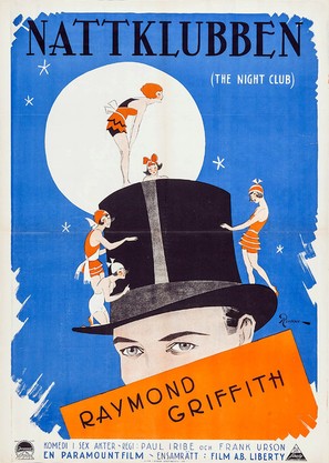 The Night Club - Swedish Movie Poster (thumbnail)