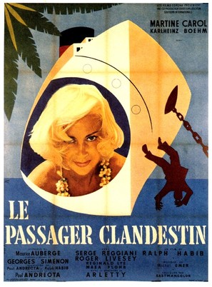 The Stowaway - French Movie Poster (thumbnail)