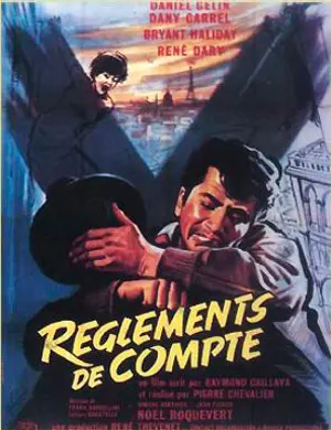 R&egrave;glements de compte - French Movie Poster (thumbnail)