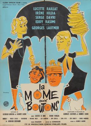 La m&ocirc;me aux boutons - French Movie Poster (thumbnail)