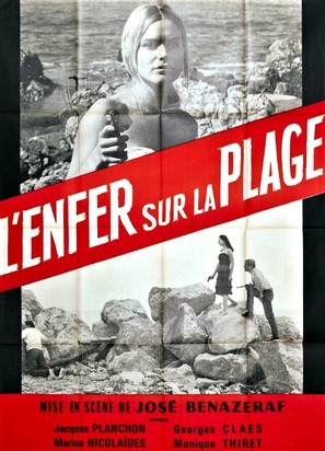 L&#039;enfer sur la plage - French Movie Poster (thumbnail)