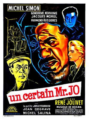 Un certain Monsieur Jo - French Movie Poster (thumbnail)
