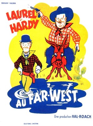 Way Out West - French Movie Poster (thumbnail)