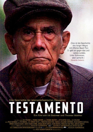 Testamento - German Movie Poster (thumbnail)