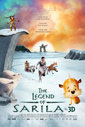 The legend of Sarila/La l&eacute;gende de Sarila - Canadian Movie Poster (thumbnail)