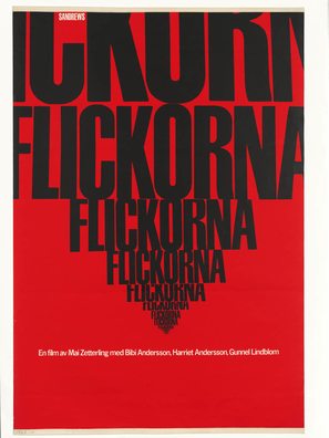 Flickorna - Swedish Movie Poster (thumbnail)