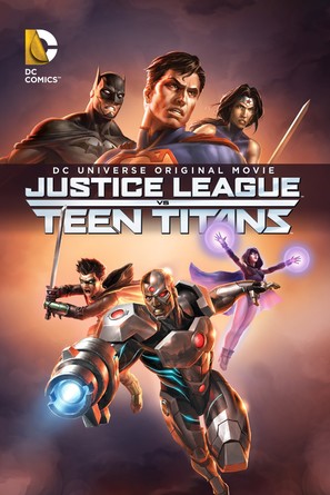 Justice League vs. Teen Titans - Movie Cover (thumbnail)