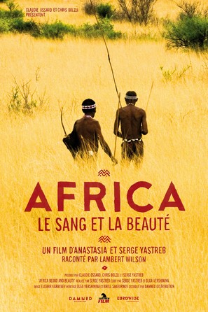 Africa, Blood &amp; Beauty - French Movie Poster (thumbnail)