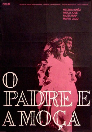 O Padre e a Mo&ccedil;a - Brazilian Movie Poster (thumbnail)