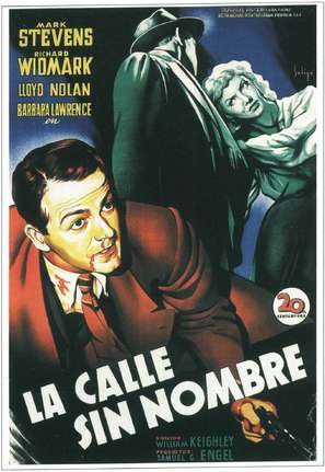 The Street with No Name - Spanish Movie Poster (thumbnail)