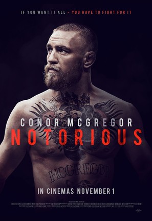 Conor McGregor: Notorious - Irish Movie Poster (thumbnail)