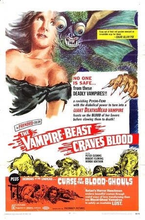 The Blood Beast Terror - Combo movie poster (thumbnail)
