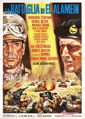 Battaglia di El Alamein, La - Italian Movie Poster (thumbnail)