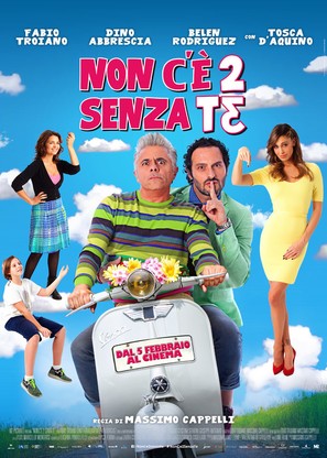 Non c&#039;&egrave; 2 senza te - Italian Movie Poster (thumbnail)