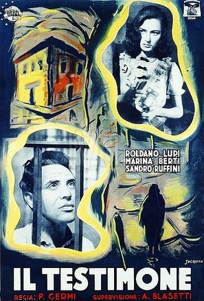 Il testimone - Italian Movie Poster (thumbnail)