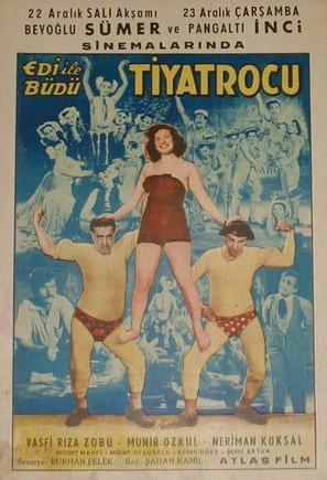 Edi ile B&uuml;d&uuml; tiyatrocu - Turkish Movie Poster (thumbnail)