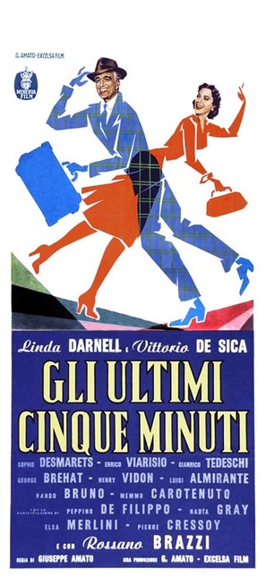 Gli ultimi cinque minuti - Italian Movie Poster (thumbnail)