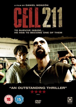 Celda 211 - British DVD movie cover (thumbnail)