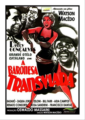 A Baronesa Transviada - Brazilian Movie Poster (thumbnail)